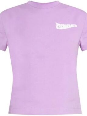 Jacquemus Lavender Logo T-Shirt